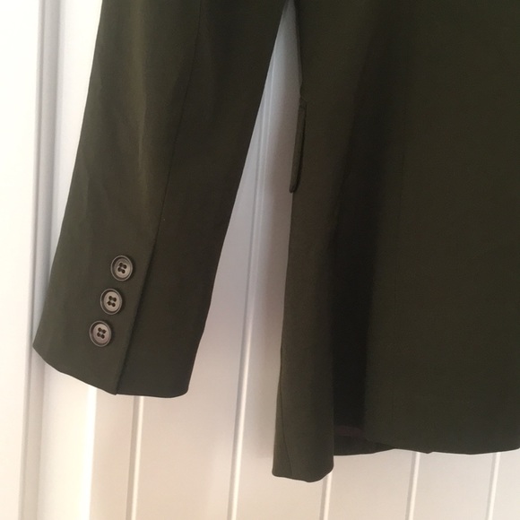 💚SOLD💚intage VERTIGO Paris Olive Green Blazer - Picture 5 of 7